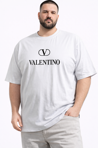 تیشرت پنبهای مردانه قواره باکسی | VALENTINO |